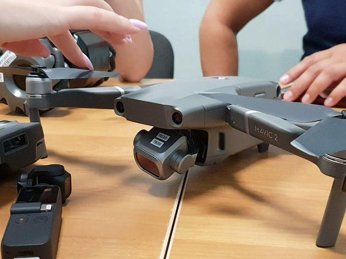 A sneak peek at the DJI Mavic 2 amazes with great new features