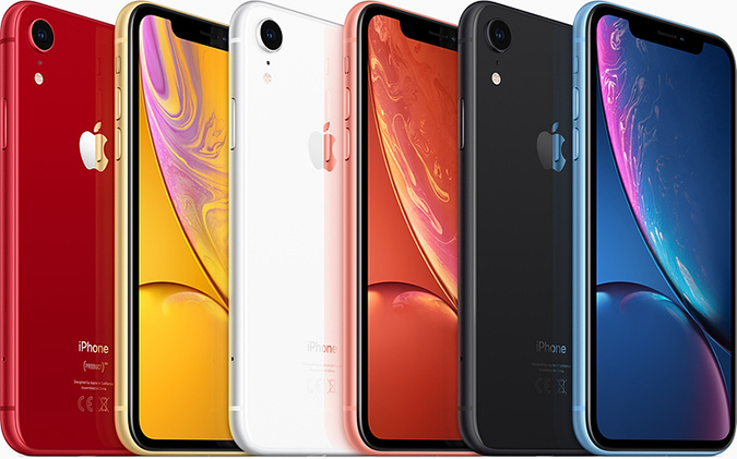 First shipments of Apple iPhone XR